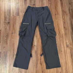 Grey Lightweight Cargo Pants
